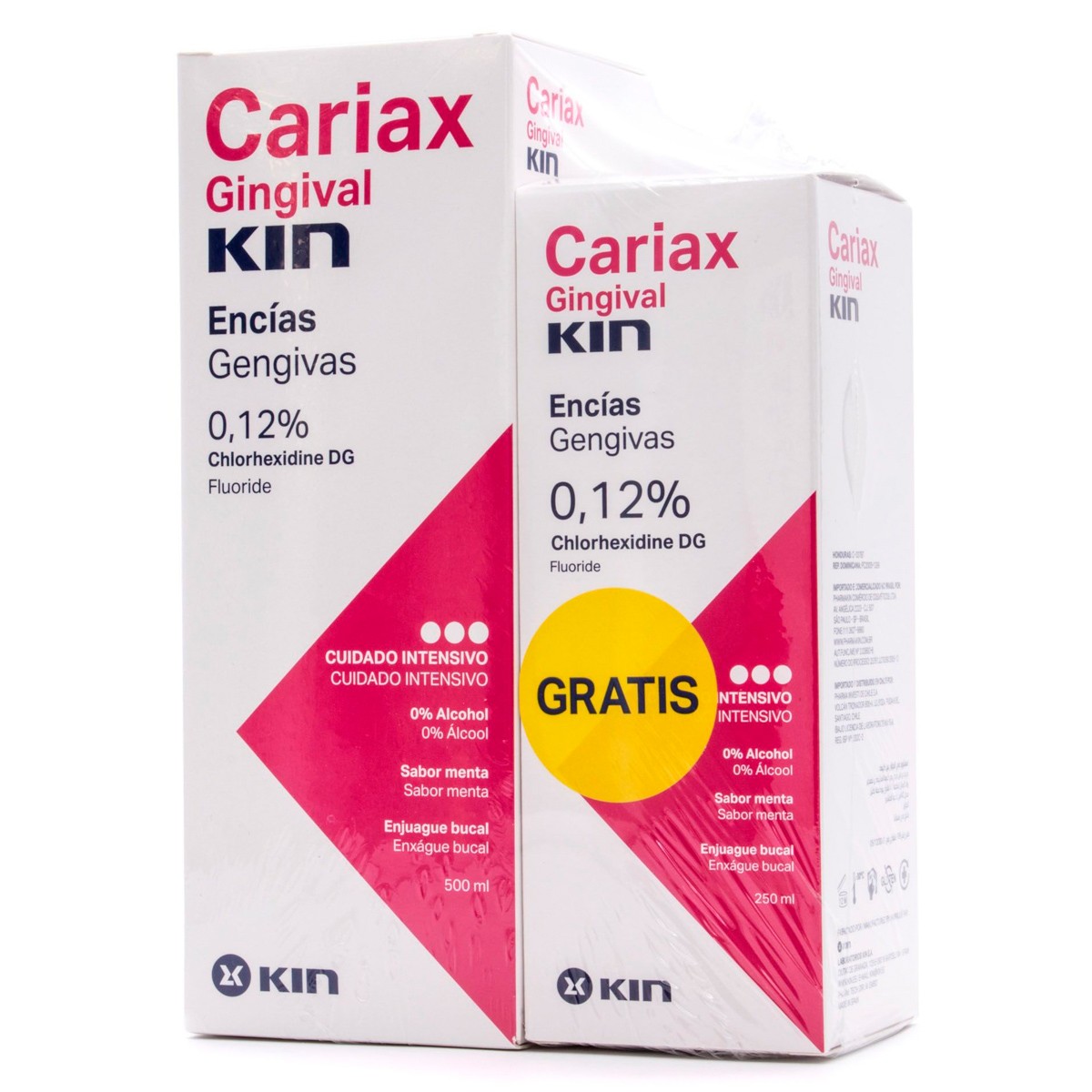 Kin Cariax Gingival enjuague bucal 500ml+250ml