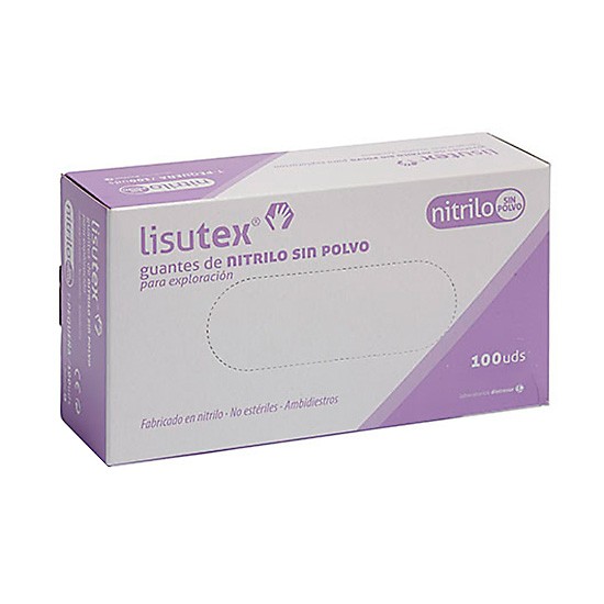 GUANTEX LISUTEX NITRILO S/P T/P 100UND.