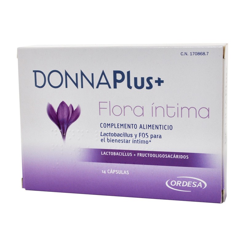 DONNA PLUS FLORA INTIMA 14 CAPSULAS