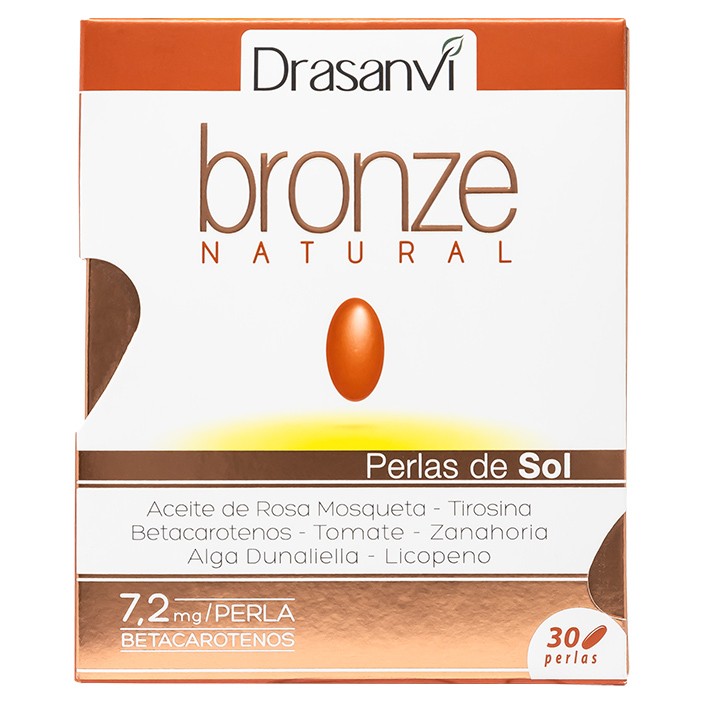 Bronze Natural Perlas de Sol betacarotenos 30u