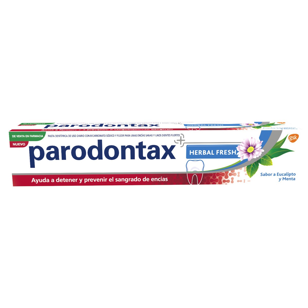 Parodontax herbal fresh pasta dentrífica 75ml