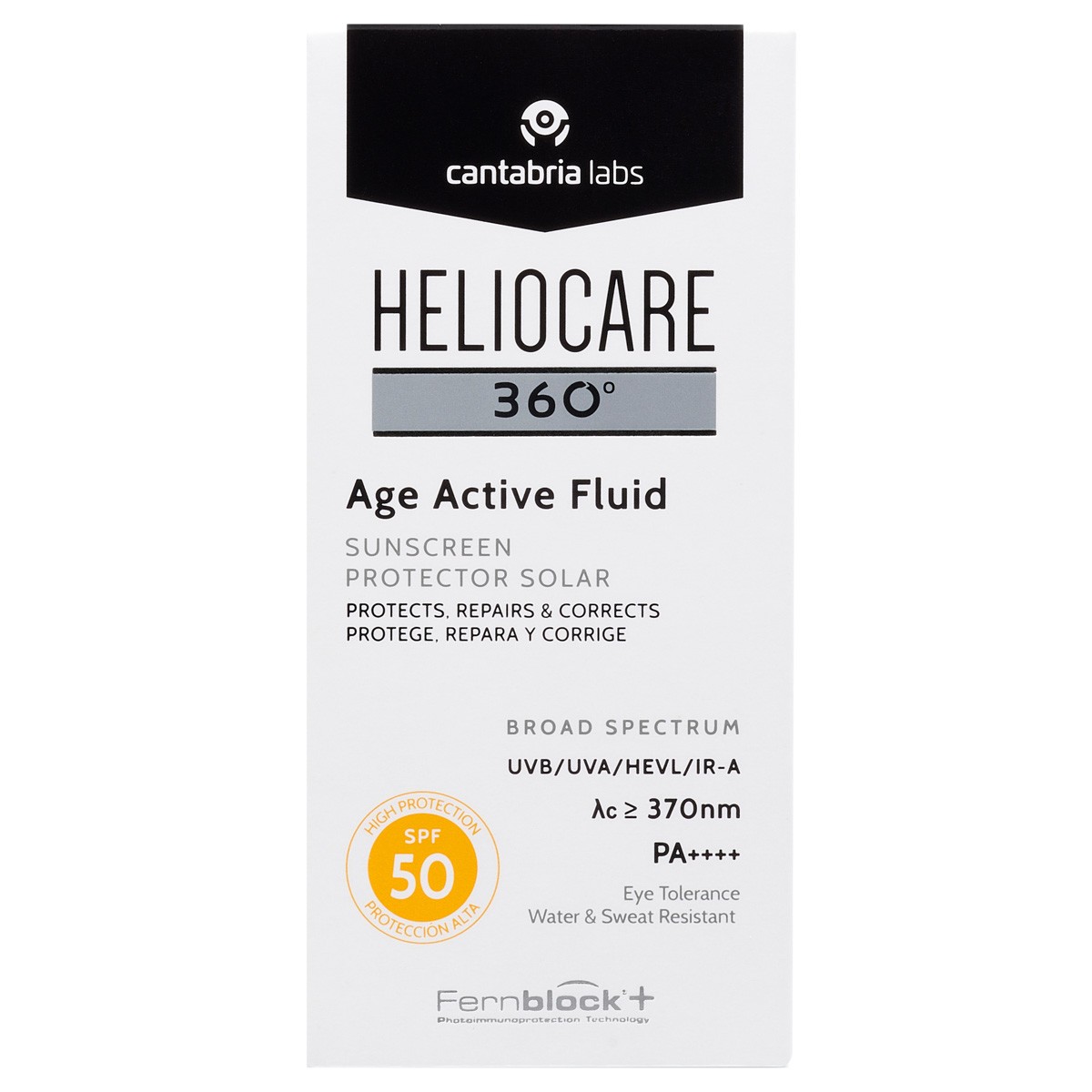 Heliocare 360º age active fluid SFP50+ 50ml