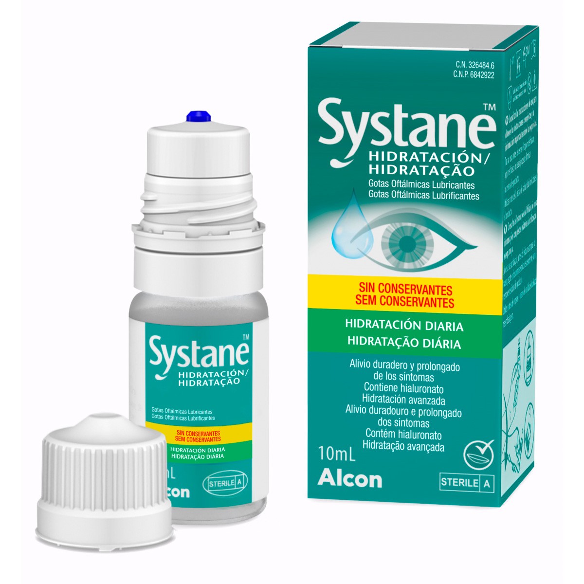 Systane hidratación sin conservantes 10ml