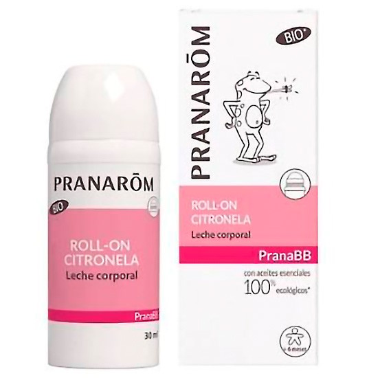 Pranarom Pranabb citronela roll on bio eco 30ml